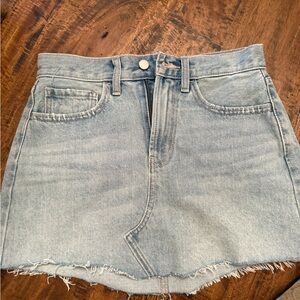 Just USA Denim Mini Skirt